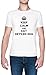 Keep Calm and Eat Deviled Egg Weißes Herren T-Shirt Größe 4XL White Men's Tee Size 4XL
