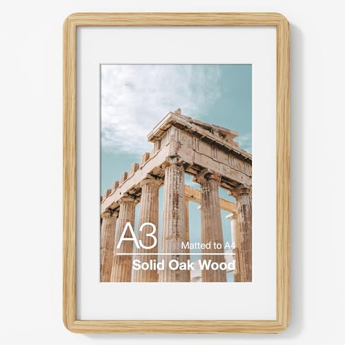 A3サイズ 純チーク材製 額縁