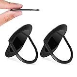 Ring Handy Halter Finger Ring Stand 360° freidrehbar Kickstand Smartphone Halterung mit Komfortable Einhandbedienung Metallring Ständer Finger-Halterung Fitness Ringhalter Handys/Tablette