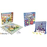 モノポリー（ジュニア） x コネクトフォー（四目並べ） セット ハズブロゲーミング Hasbro ゲーム Monopoly Junior Connect four