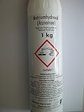 Natrium hydricium Natriumhydroxid (Ätznatron) in Perlen 1 KG