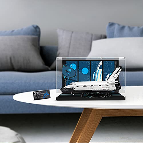 HYZH Acryl Vitrine Schaukasten für Lego 10283 Creator Expert NASA Space Shuttle Discovery, Staubdichte Display Case… – Bild 6