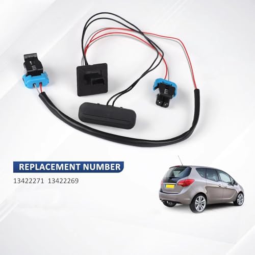 Interrupteur de hayon Vauxhall Meriva coffre bloqué solution - 6