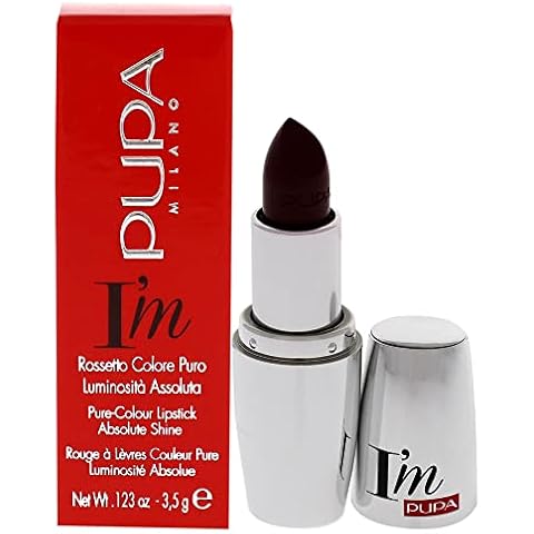 PUPA Milano yo soy puro del color del lápiz labial Shine Absoluto, Borgoña 3,5 g Cover