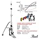 Pearl H2050 Eliminator: Redline Dual-Leg PosiLink Pro Hi-Hat