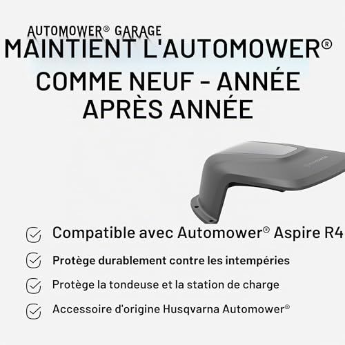 Husqvarna : Abri Automower® Aspire R4 - vue 4