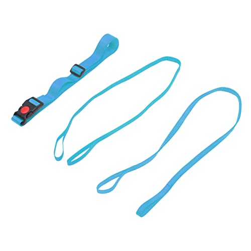 Abaodam 1 Set Swimming Belt Gym Belt Harness Float Tether Nylon Swim Tether Exercise Belt Sports Float Tether Pool Float Tether Pool Swim Tether Sky-Blue Floating Rope Fitness Lace Up #TOP18