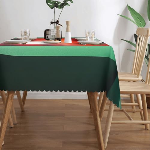 Nappe rectangulaire loup clair de lune pour protéger la table et décorer la salle - 4
