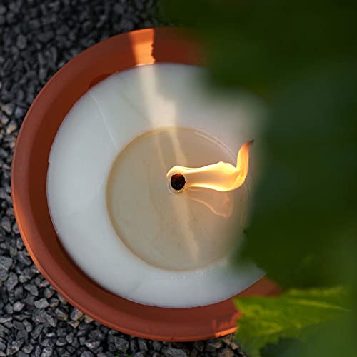 Braseros pour l'extérieur de 23 x 7 cm en terre cuite véritable - 8
