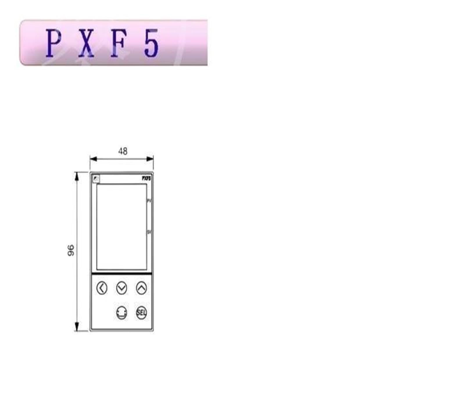 Controlador Industrial 48x96mm PXF5ASY2-1W100 Panel 100-240V