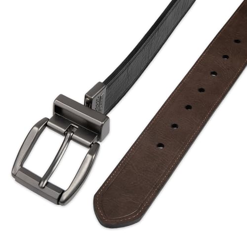 Levi’s Men’s 2-in-1 Reversible Belt – Everyday Casual Jean Style (Regular & Big & Tall Sizing)