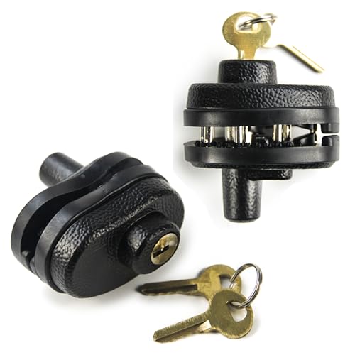 GUGULUZA Lot de 2 Verrou de Pontet avec Serrure à Clé Cadenas pour Arme Trigger Lock