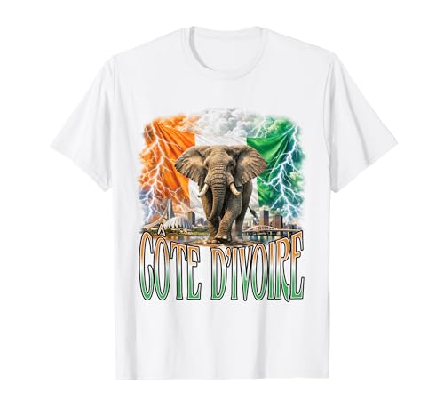 Côte D Ivoire Bootleg Côte D'Ivoire Y2k T-Shirt