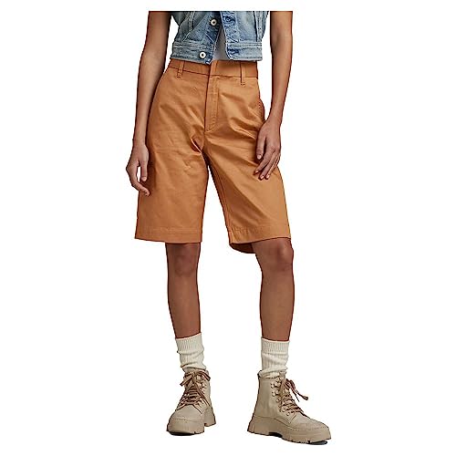 G-Star Chino Bermuda Shorts femmes confection haut de gamme en sergé