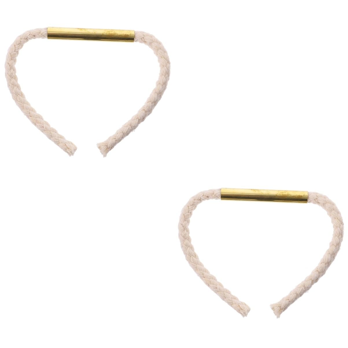 LIOOBO Pcs Long Lasting Survival Wick Lighter Rope Lightweight and Easy to Carry for Outdoor Activities