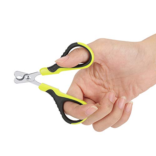 lvifloae Pet Nail Clippers Professional Cat Puppy for Kitten Cats Puppy Birds Hedgehogs Rabbits Hamsters Anti Scratch Design