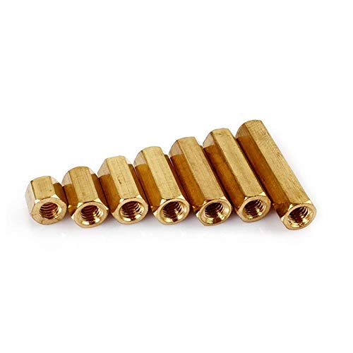 Columna de cobre de alta calidad con rosca hexagonal doble M4 de 30mm de largo 2