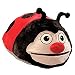 Muncheez Stuffed Animal Toy Storage for Children, Ladybug - Perfect for Kids - SUPER SOFT Fabric - 7 Plush Animal Choices - Upgrade Your Mesh Toy Nets & Toy Hammock - Extra Storage for Your Toys