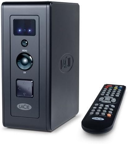 LaCie LaCinema Premier 301814 500 GB USB 2.0 Multimedia Hard Drive (Black)