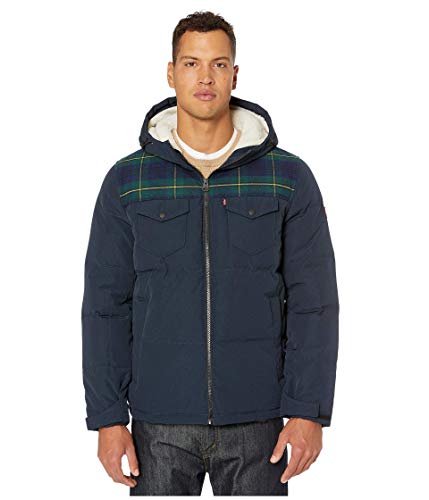 Image of Levi's Men's Performance Hooded Puffer Trucker Jacket (Regular & Big & Tall Sizes)