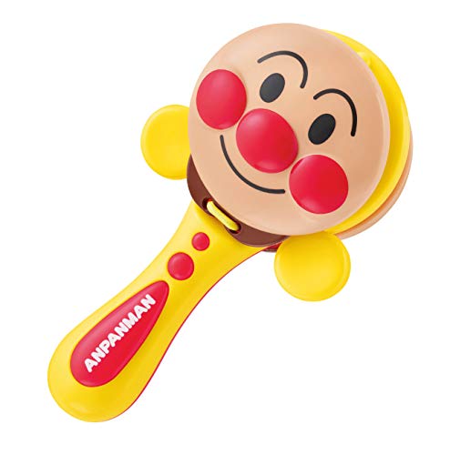 AGATSUMA Anpanman My Genius Katakata Castanet, Toddler Character Wind Instruments, Castanet, 166331011, Kid, No Components