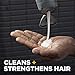 Dove Men+Care Fortifying 2 in 1 Shampoo and Conditioner for a Deep Clean and Fortified Hair Thick and Strong with Caffeine Strengthens and Nourishes Thinning Hair, Gray, 20.4 Fl Oz
