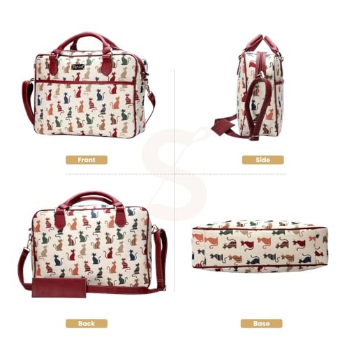 Signare Tapestry Laptop bag Computer Messenger bag Briefcase for Women2