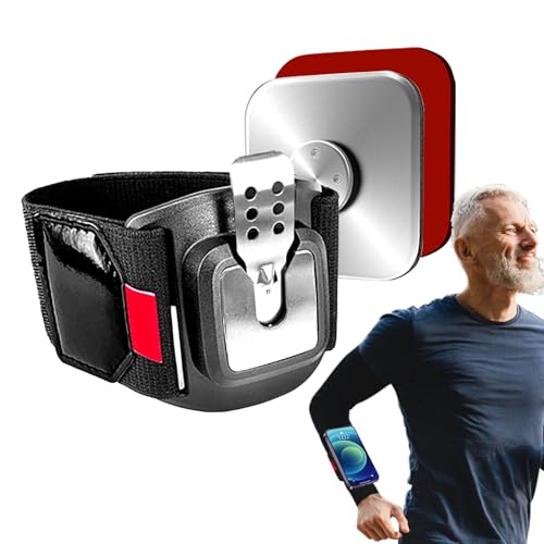 携帯電話アームバンド ケース - 携帯電話アームバンド トレーニング、ワークアウト 携帯電話ケース 自動ロック | ランニング、ハイキング、サイクリング、フィットネス、運転用携帯電話アームバンド