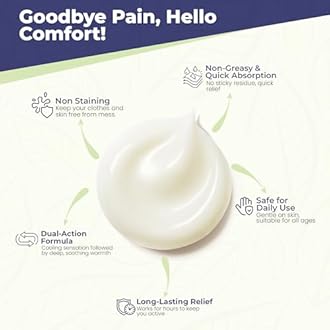 Sombra Warm Pain Relief Gel, Warm Relief for Arthritis and Chronic Pain Pre-Workout Muscle Rub Vegan Formula Free of Artificial Fragrances, Dyes, NSAIDs, Wax, Petrv