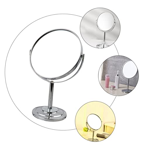 Espejo de maquillaje de mesa doble cara 360° miniatura 4