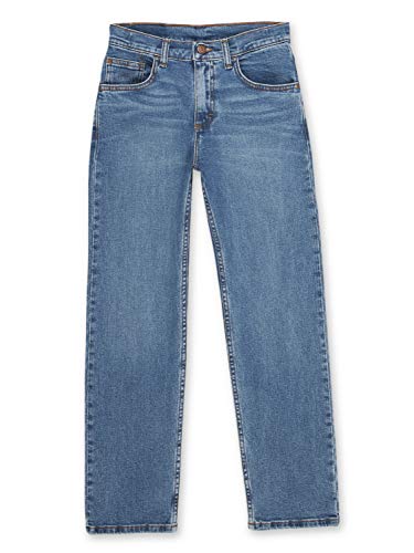 Wrangler Boys' Straight Fit Jean, True Indigo, 7 Wrangler Boys' Straight Fit Jean, True Indigo, 7