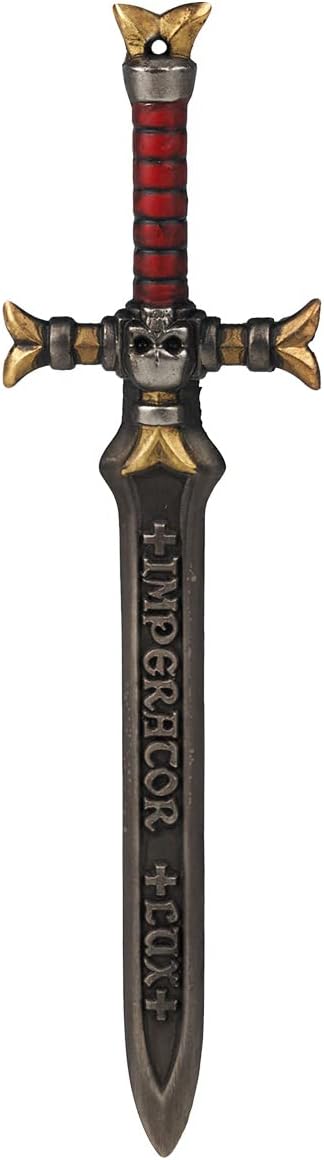 Starforged Warhammer 40000 Black Templars Emperor's Champion Men's keychain Black Sword