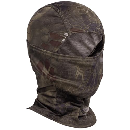 Image of Camo Balaclava Face Mask for Man and Women-Hunting,Skiing,Motorcycle Windproof,UV Protection&Military Training