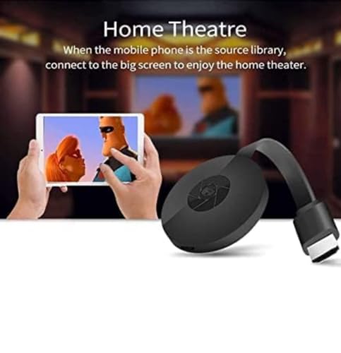 Image of OG Google Chromecast with TV (4K) Media Streaming Device with HDR Support Power Adapter and Cable