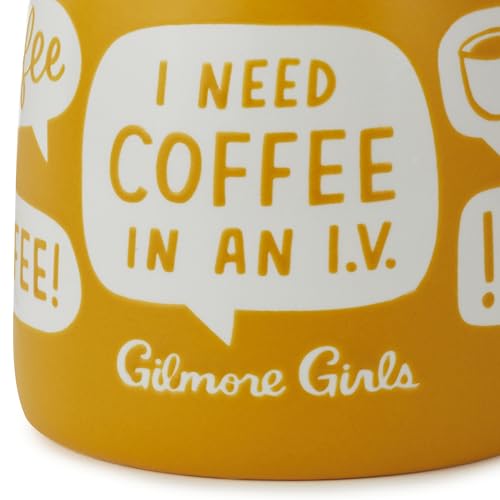 Taza Gilmore Girls 21 onzas color amarillo mostaza miniatura 5
