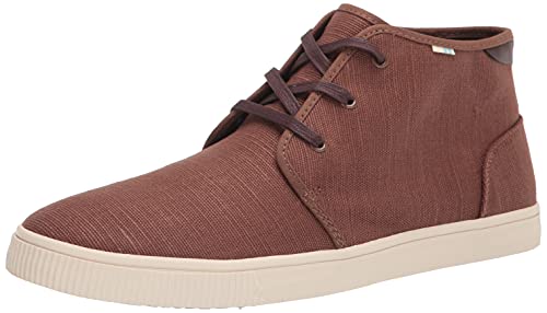TOMS Men's Carlo Mid Sneaker, Nutmeg, 9