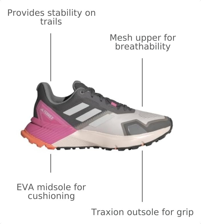 Image of adidas Women's Terrex Soulstride Rain.rdy Trail Running Shoes