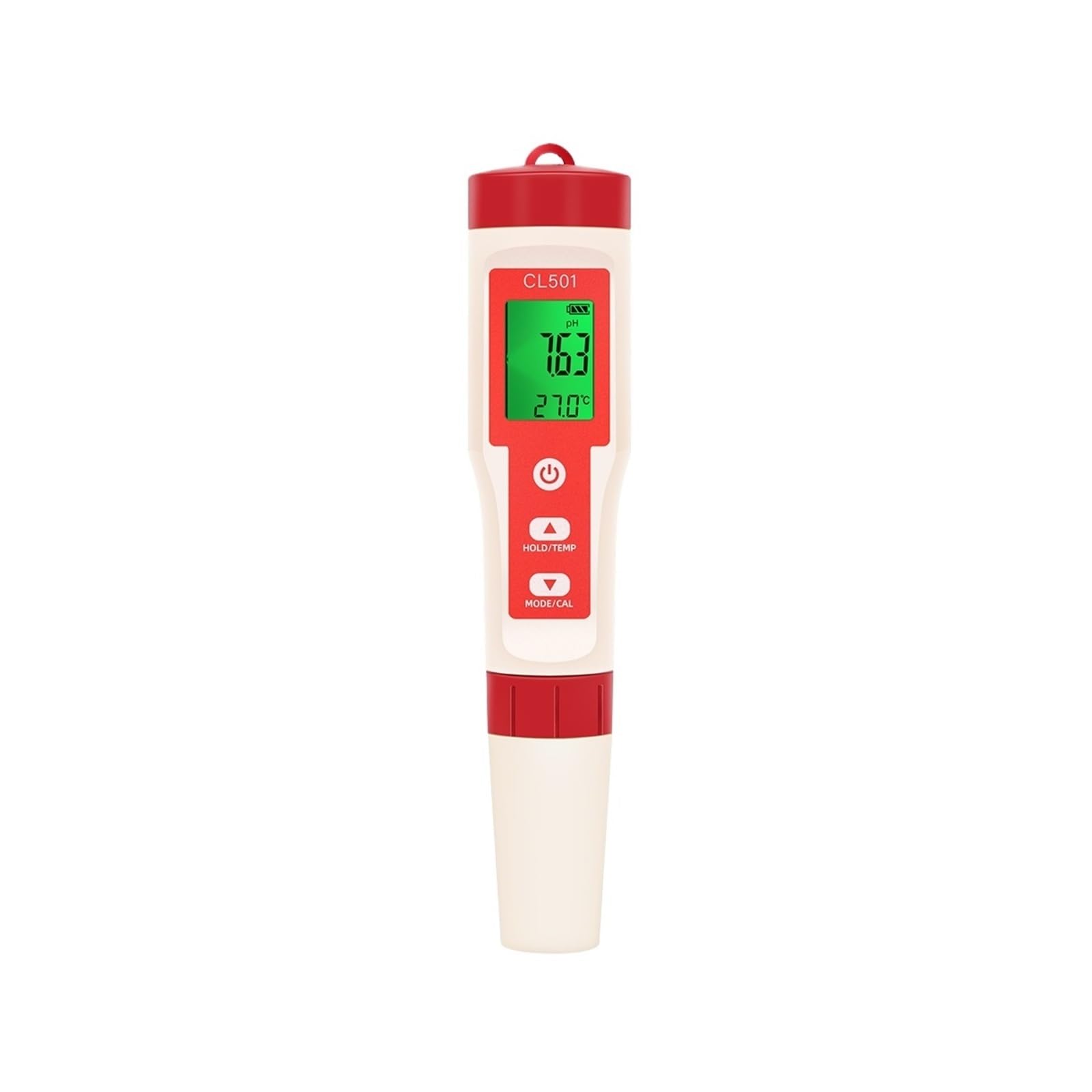 Misuratore di pH/CL2/H2/ORP/temperatura, rilevatore Cloro, Tester Digitale 5 in 1 for la qualità dell'Acqua for Piscine, Acqua Potabile, Acquario(5 in 1)