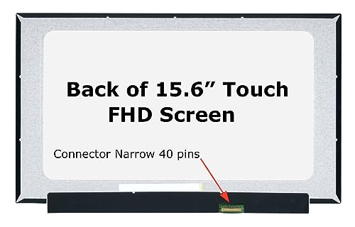 Image of SCREENARAMA New Touch Screen Replacement for NV156FHM-T07 V8.1 | 40pin Touch FHD 1920x1080 Matte IPS LCD LED Display with Tools and Tape