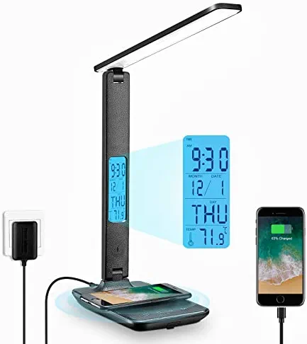 LAOPAO LED Desk Lamp with Wireless Charger