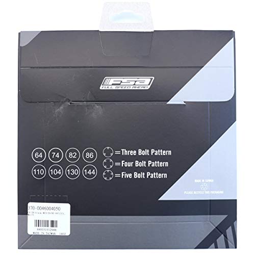 FSA Full Speed Ahead Pro Road Bicycle Chainring - 120x48T Black N11 WA172-370-0046004050