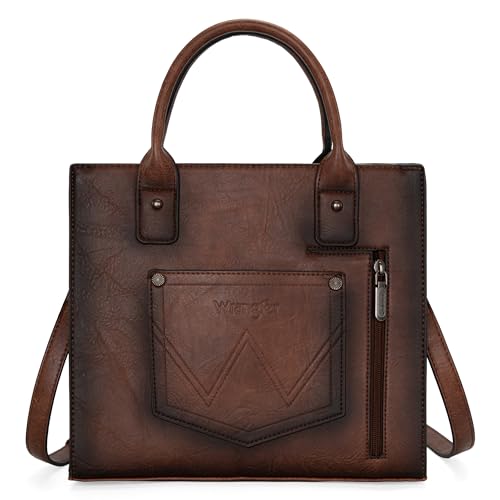 Wrangler Tote Bag for Women Western Cowhide Purse and Wallet Set - Image 4