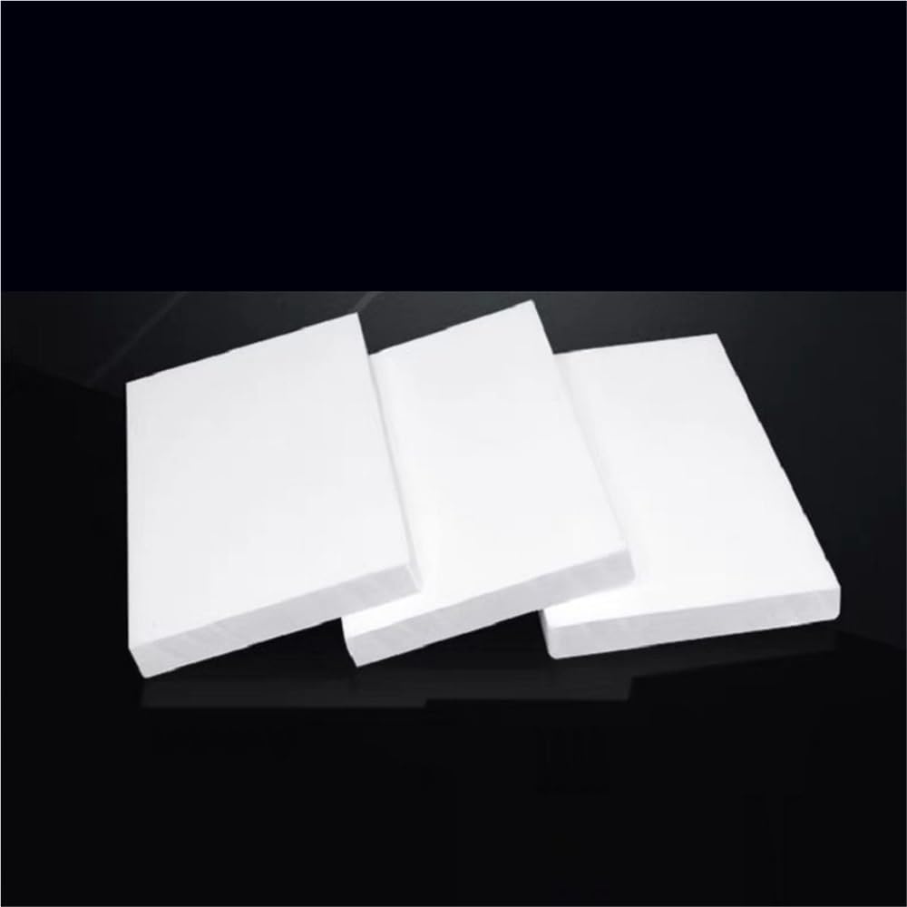 PTFE-Folie 0,5–50 mm dick, Polytef-Platte, 100 x 100/120 x 120/150 x 150 mm, weiß, 1 Stück(150x150x3mm)