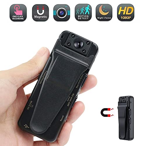 Image of smars HD WiFi 1080P Pocket Body Camera | Night Vision | Motion Detection 180 Degree Rotating Wearable Bodycam