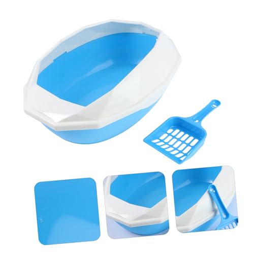 Didiseaon Bandejas De Areia Para Gatos Caixas De Areia Para Gatos Respingos De Suprimentos De Banhei