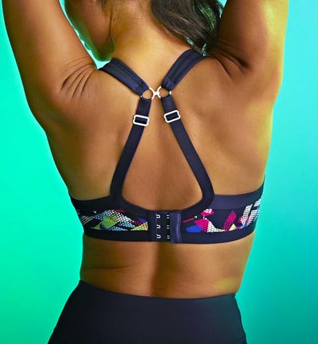 Image of Panache Ultimate High Impact Underwire Sports Bra 28FF, Graphic Print