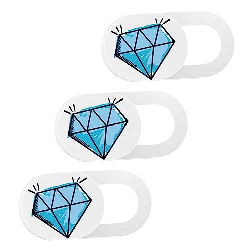 3 Pezzi Copertura per la privacy della fotocamera otturatore diapositiva custodia tablet copertura telecamera pc copriobiettivo del computer per webcam per laptop