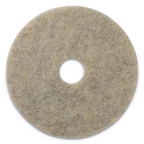 Americo Burnishing Pads, 27 Inch Diameter, Grayish Black - 2 Pads/Carton (1 Carton)