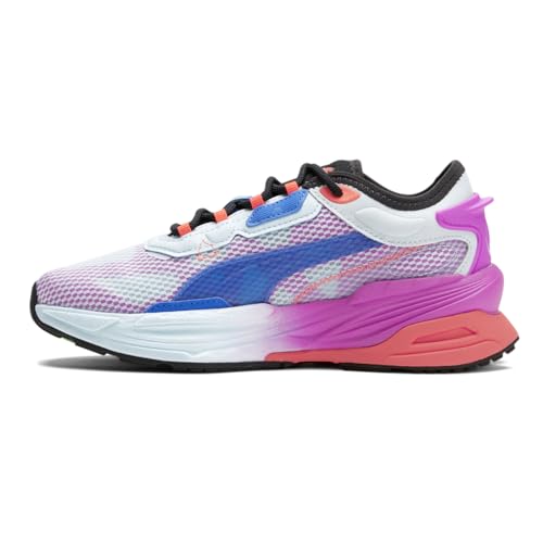 PUMA Kids Girls Extent Nitro Ultraviolet Lace Up Sneakers Shoes Casual - White3