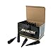 Metal Lugz 7004K6-BLK Spiked Lugz Black 14x1.5 Thread 4.4" Overall Length kit Contains 24 Lugs & 1 Key